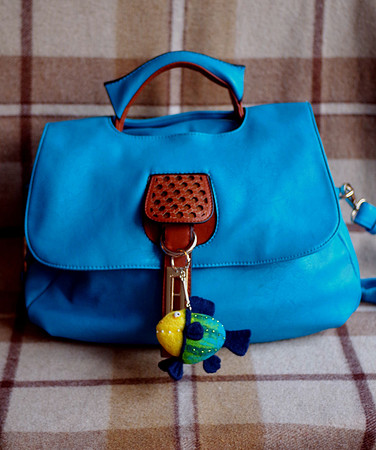 Key ring Blue fish